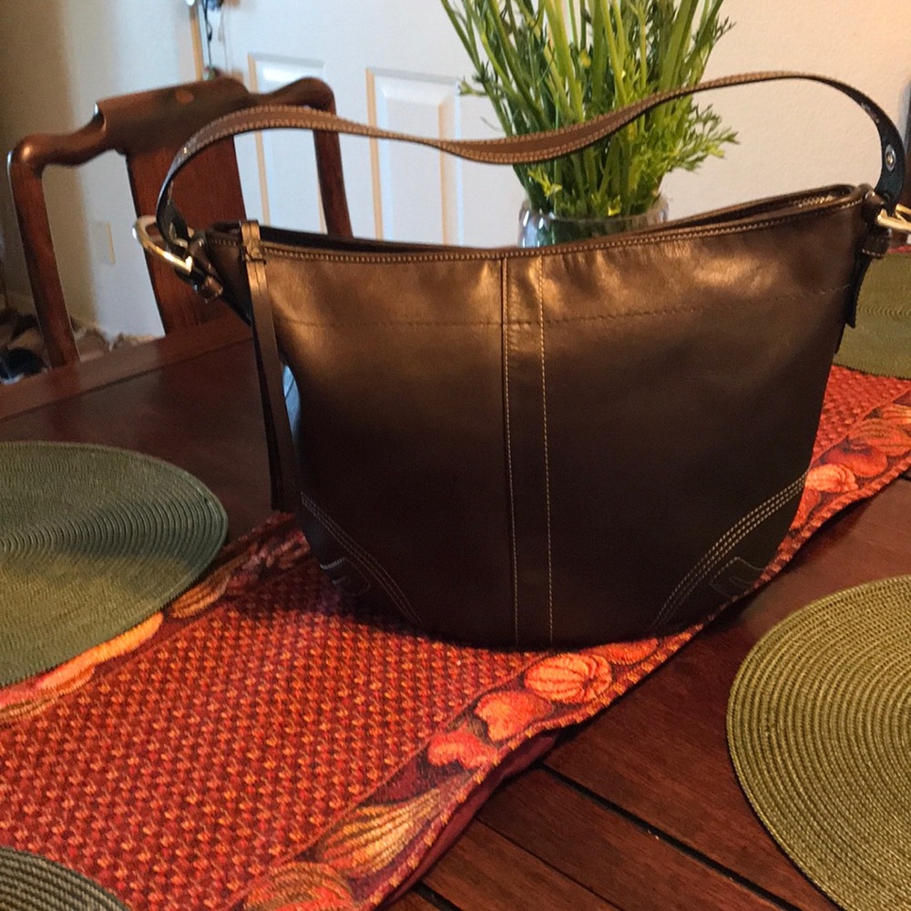Brown purse